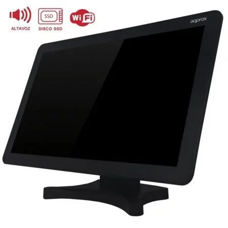 Approx APPTPV18+ TPV Táctil 18,5 pulg. Intel i3, 8GB RAM, 128GB SSD, Negro